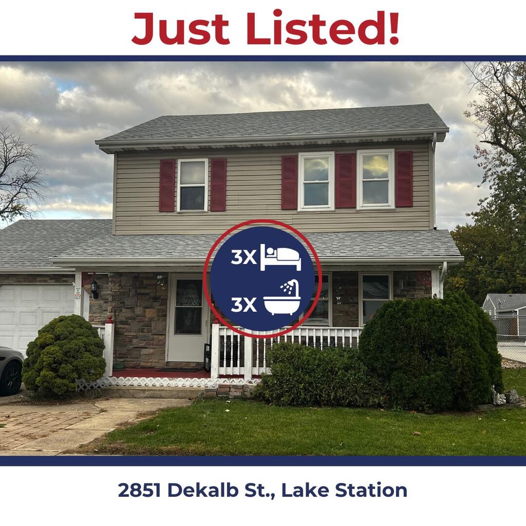 Photo of 2851 Dekalb Street, Lake Station, IN 46405 (MLS # 834902)