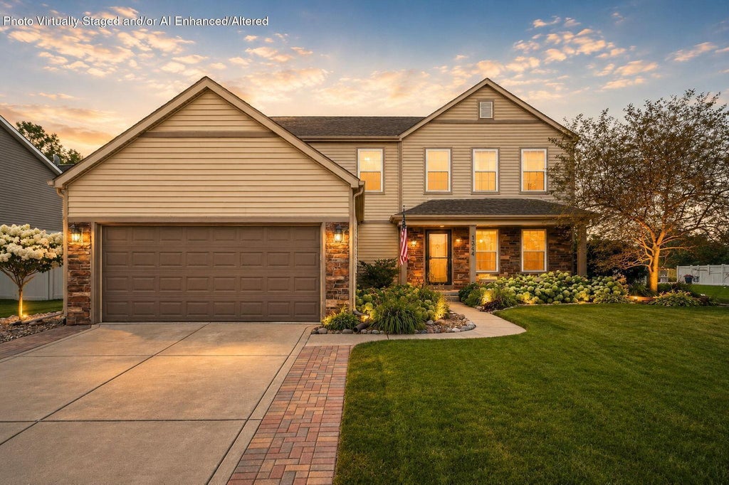 Photo of 1344 Flagstone Drive, Dyer, IN 46311 (MLS # 842916)