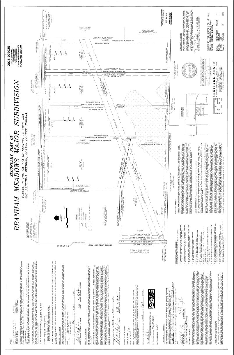 Photo of 84 W 1000 RD N, Chesterton, IN 46304 (MLS # 841892)