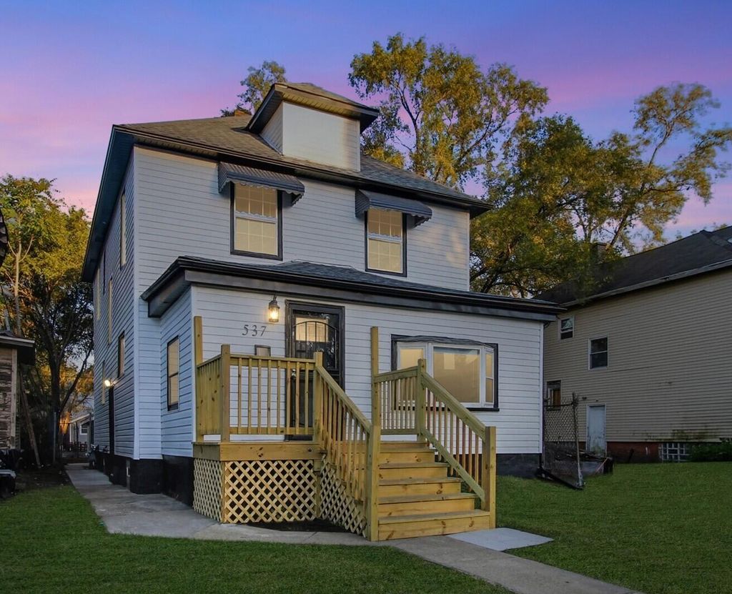 Photo of 537 Harrison Street, Gary, IN 46402 (MLS # 829332)