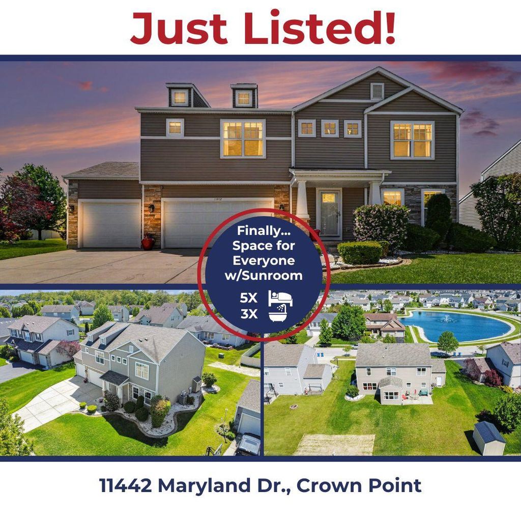 Photo of 11442 Maryland Drive, Crown Point, IN 46307 (MLS # 839247)