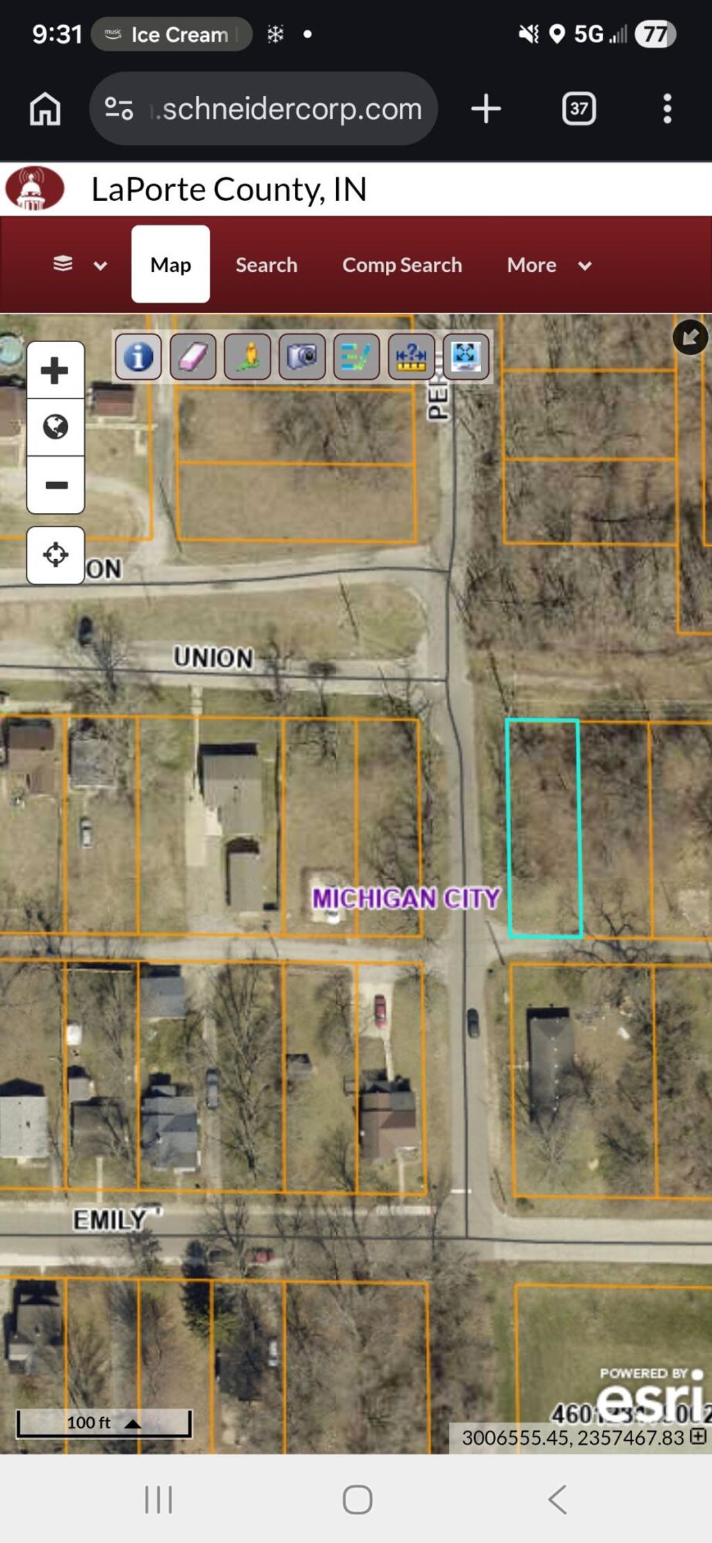 Photo of Lt 83 Union Street, Michigan City, IN 46360 (MLS # 834393)