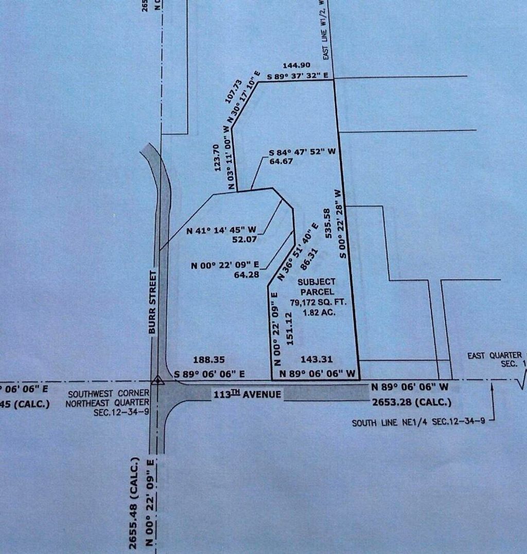 Photo of 11217 Burr Parcel 2 Street, Crown Point, IN 46307 (MLS # 830643)