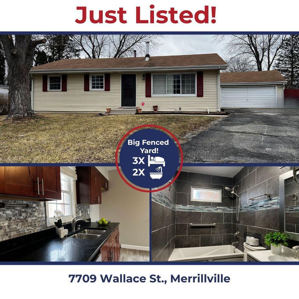Photo of 7709 Wallace Street, Merrillville, IN 46410 (MLS # 834477)