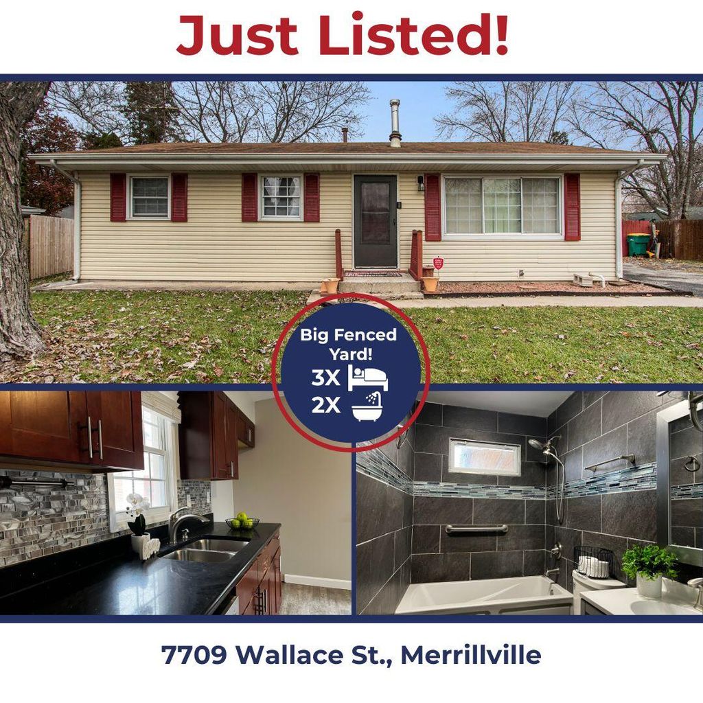 Photo of 7709 Wallace Street, Merrillville, IN 46410 (MLS # 834477)