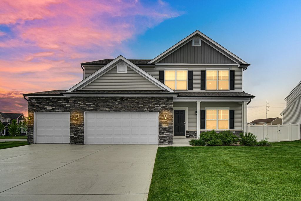 Photo of 5833 Lancaster Street, Crown Point, IN 46307 (MLS # 839758)