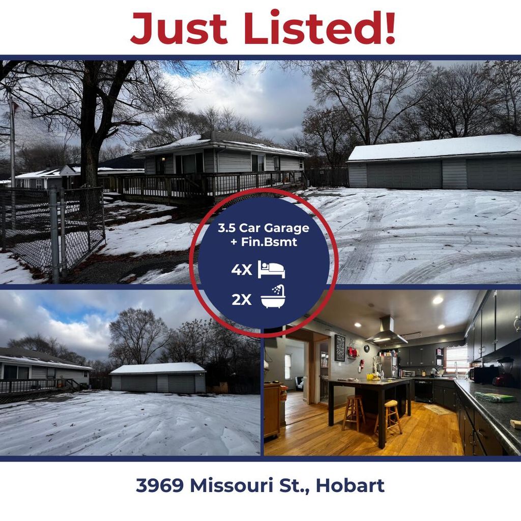 Photo of 3969 Missouri Street, Hobart, IN 46342 (MLS # 832427)