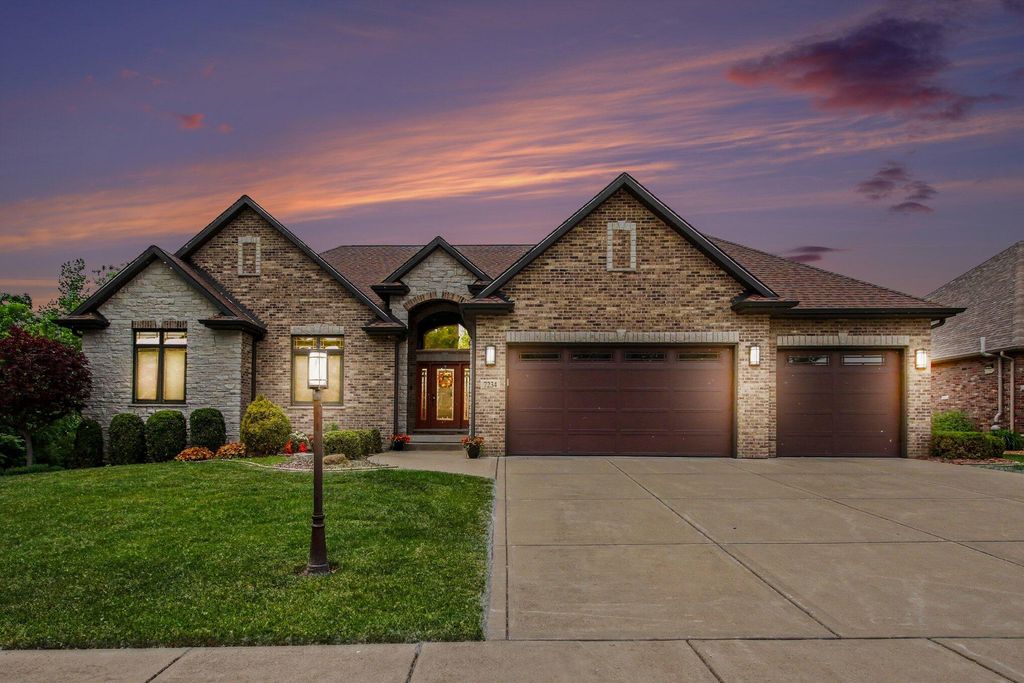 Photo of 7234 Fawn Valley Drive, Schererville, IN 46375 (MLS # 839748)
