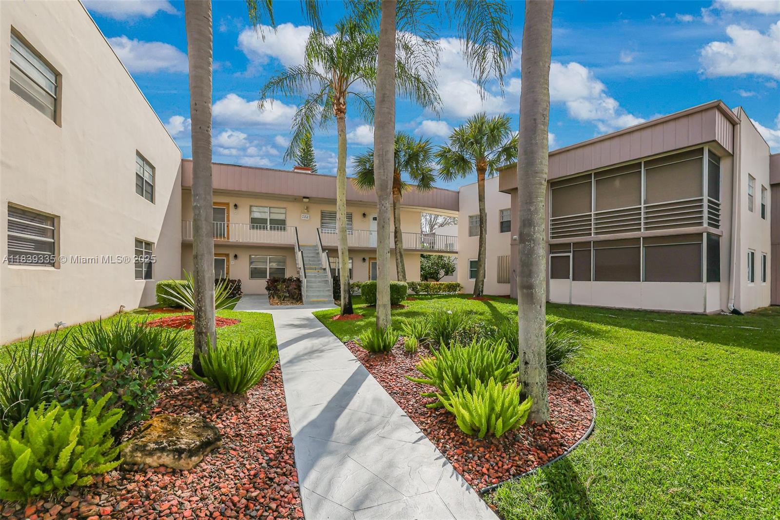Experience luxury in this beautifully remodeled 2-bedroom, 2-bath condo. With high-end appliances, sleek modern finishes, hurricane-proof front door, BRAND NEW WATER HEATER & open concept no detail has been overlooked. Enjoy the serene screened-in balcony, walk-in closet in the master, and in-unit washer/dryer. Located in the highly desirable 55+ Kings Point community, you'll have access to two clubhouses, pools, a theater, gym, and a free shuttle. Not to mention, the affordable membership fees make this an incredible opportunity. Minutes from shopping, dining, and just 15 minutes to the beach. - Schedule your tour today!