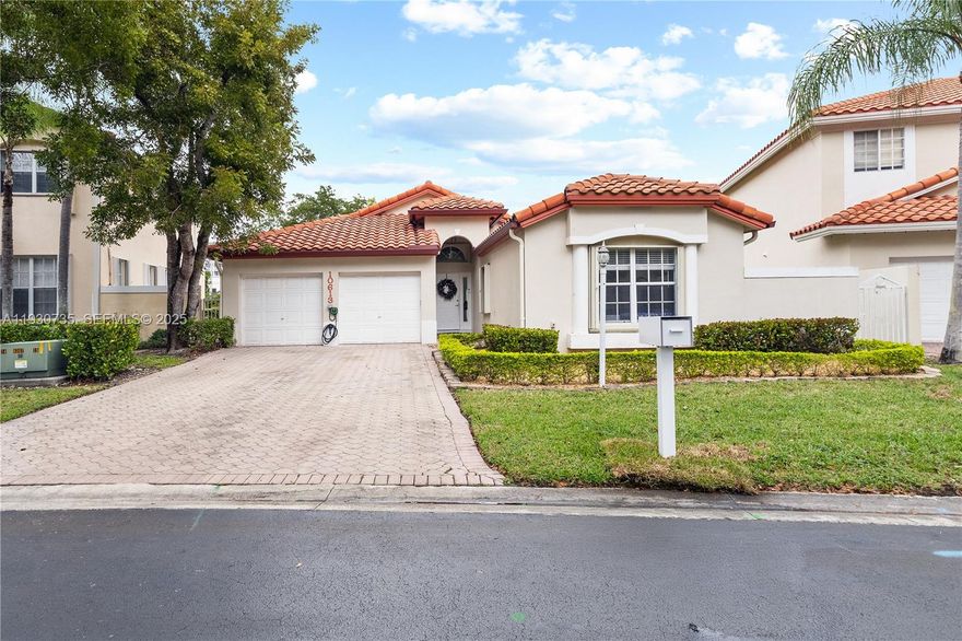 Welcome to this beautifully located 4 bed, 2 bath residence in the prestigious Doral Sands community located inside Doral Park. This desirable one story home offers stunning golf course and canal views, creating a serene and picturesque setting. The spacious layout provides comfortable living and entertaining areas, with ample backyard space to add a pool and enjoy South Florida living at its best. A two car garage adds convenience and storage, while the home’s single level design offers ease and accessibility.
Ideally situated in a sought after neighborhood known for its exclusivity and charm, this property presents a rare opportunity to own a home with exceptional views and endless potential. Call listing agent to schedule a private showing!