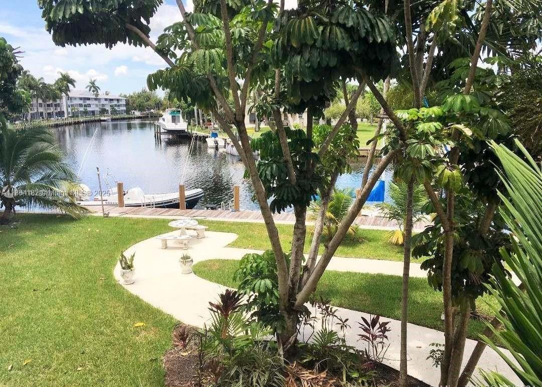 Amazing 2BR/1Bath apartment in the prime Golden Isles community of Hallandale Beach is located in a well-kept three-story building with elevator access, on-site laundry, a refreshing pool, and a peaceful courtyard overlooking the canal. The unit features high ceilings, a full bathroom, a separate kitchen with breakfast counter, spacious living room and bedrooms each with large closets, linen closet, and additional storage. There are no rental restrictions- perfectfor investors, making it an ideal waterfront retreat with walking distance to the beach.
