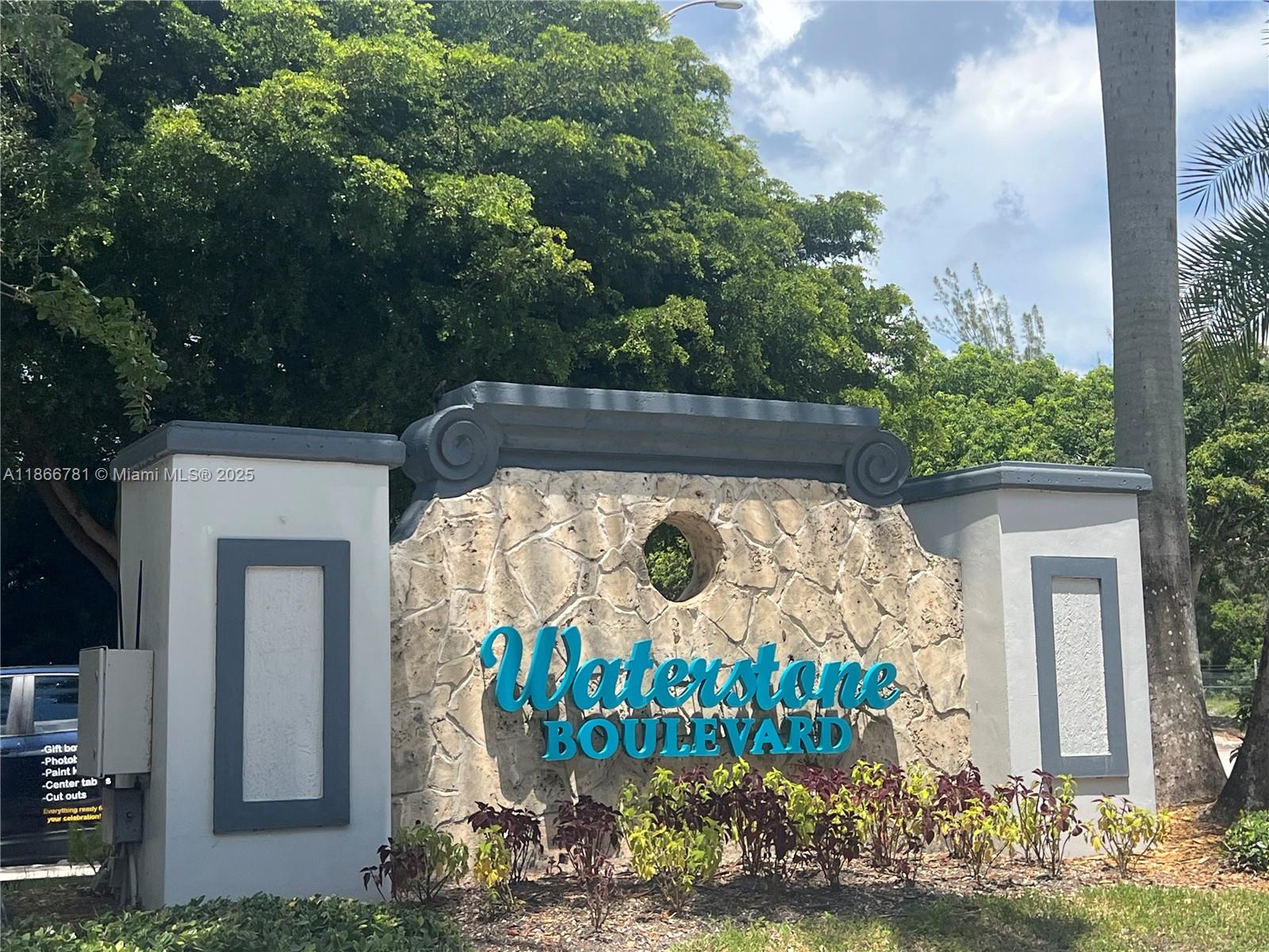 One level Corner Villa located at Marbella Bay in one of the gated communities of Waterstone offers 2 bedrooms 2 baths with two assigned parking spaces right in the front of the villa, Private patio with a side gate,the community offers kids play area, community clubhouse with pool and much more. It’s just blocks from the main highway, Baptist Hospital and shopping centers!! Must be seen today before is too late.