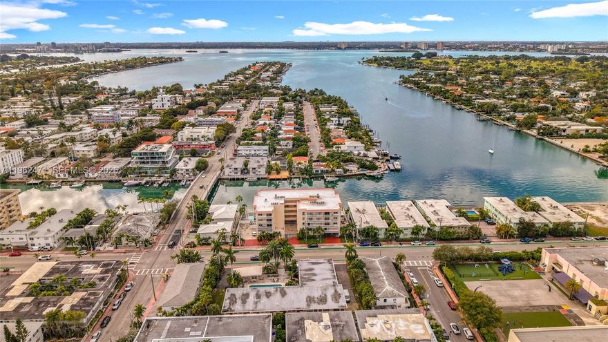 Imagine coming home to a sunset over the Intracoastal and bay—the sky shifting evenings as water moves below. This penthouse 2-bedroom, 2-bath residence at 8530 Byron Ave, Unit 505, offers 1,318 square feet of interior space—the largest in the building—paired with unobstructed Intracoastal and bay views and a western orientation showing spectacular sunsets.

The home features two private balconies, one off the living room and another off the kitchen, creating rare, usable outdoor spaces overlooking open water. The unit is well maintained and retains its original character, offering immediate comfort and the flexibility to personalize at your own pace—without urgency or compromise.

What cannot be replicated is the penthouse elevation, open exposure, and sweeping outlook—timeless attributes that define its value. Additional highlights include central A/C, separate storage, one assigned parking space, and a waterfront building with a pool.

Ideally located in North Beach, residents enjoy proximity to world-class shopping, newly renovated parks, and a diverse dining scene offering something for every palate. The beach is moments away, while the Intracoastal Waterway becomes an extension of daily life—perfect for kayaking or canoeing from the building’s private dock.

A rare opportunity to acquire a true penthouse with exceptionally low monthly maintenance, generous square footage, and amazing water views in one of Miami Beach’s most rapidly evolving coastal communities.