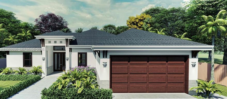 Charming retreat in the heart of Lehigh Acres. This beautiful home offers 3 bedrooms, 2 baths, 2-car garage and garden, - perfect for raising a family. Strategically located near restaurants, schools, healthcare, and ecological places of interest. A gem!