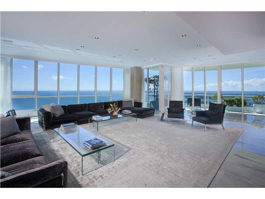Spectacular luxury Continuum duplex with sweeping views of the ocean, Government Cut, Fisher Island, Downtown Miami and Miami Beach. Three units have been expertly combined (3602/3603/3604) to make this incredible showplace. Exclusive custom lighting, cus tomized security, audio and video network with personalized touch panels in each room, state-of-the-art home theater and generous outdoor space. This one of a kind residence has the largest square footage on one level on any unit at Continuum.