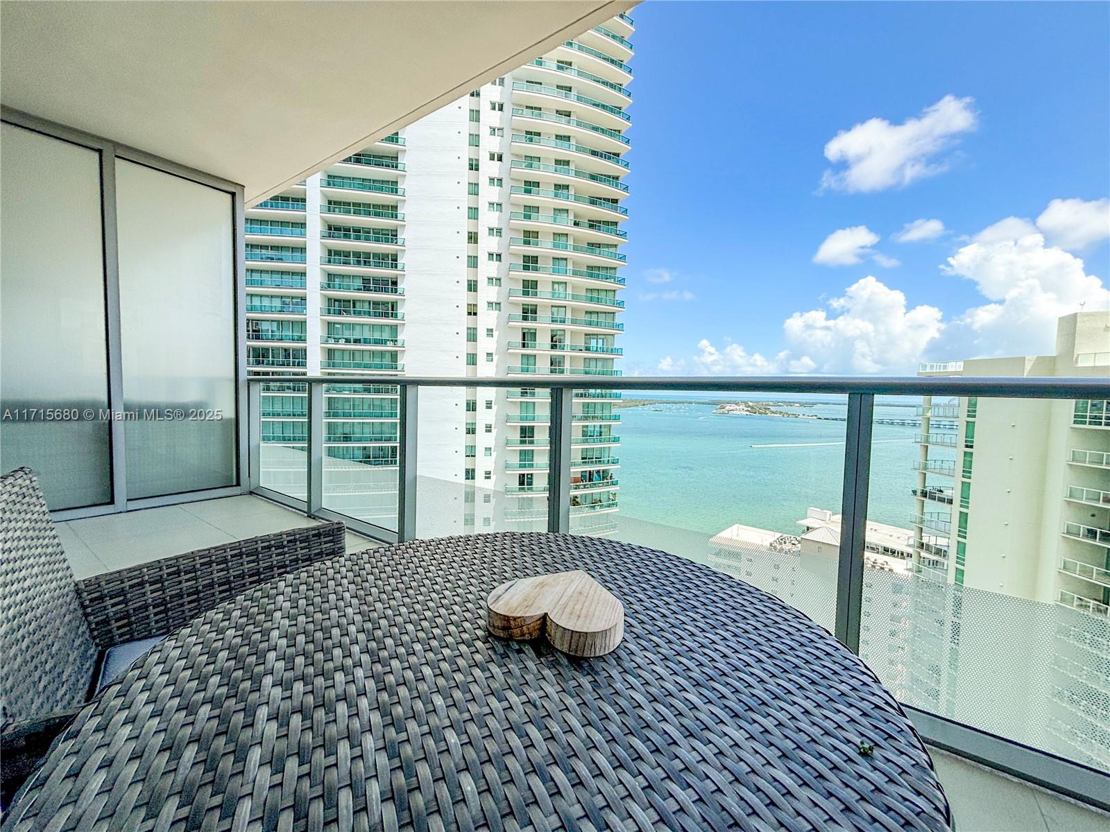 Rental Property at 1300 Brickell Bay Dr 2707, Miami, Broward County, Florida - Bedrooms: 1 
Bathrooms: 2  - $4,500 MO.