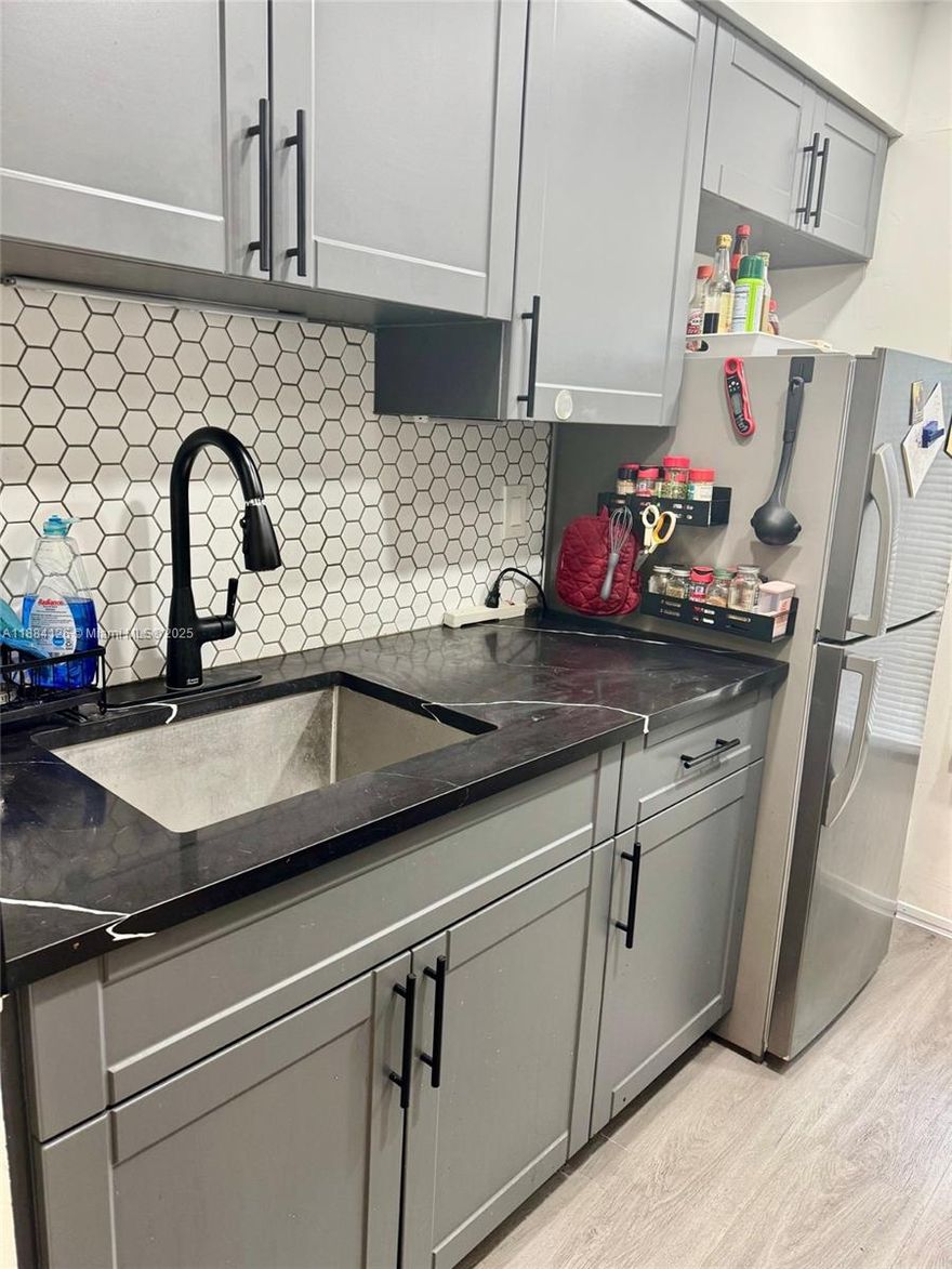 Fully Remodeled Large 1 Bedroom / 1 Full Bath
This spacious unit has been beautifully updated throughout! Features include a brand-new kitchen with stainless steel appliances, modern cabinet, a fully remodeled bathroom, and new flooring throughout, plus impact windows and door, Bright, open, and move-in ready!

Located in a quiet building with a fenced-in pool, BBQ area, and pet-friendly policies. Just minutes from Hallandale Beach, shops, and dining.

Enjoy a low quarterly maintenance fee, making it a great value. Excellent investment opportunity — 
No age restrictions, OK to lease right away! Unit can be purchased with or without furniture, Easy to show!