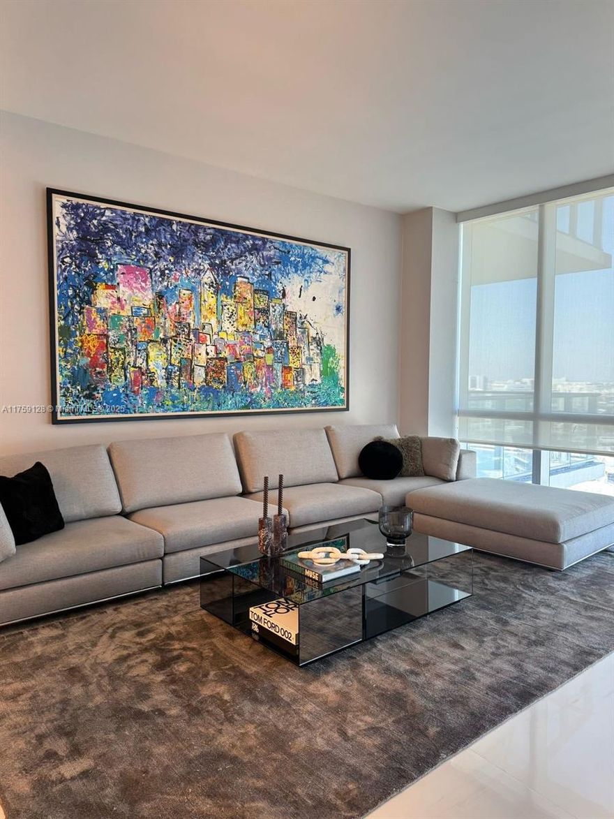 3 BEDROOM PLUS DEN/ 4 bath Fully designer decorated turnkey unit, private elevator access with private foyer, spectacular views of the bay,city and downtown. New unit equipped with Bosch and Subzero appliances, Enjoy a unique level of exclusivity & Come experience luxury living at Paramount Miami WorldCenter. Be the first one to experience the endless amenities from cinema/theater, recording studio, community room, state of the art gym with a boxing ring, soccer field, cabanas, hobby room,a spa, Resort pools, basketball court,virtual golf,yoga/recording studio,racquetball/,skydeck, observatory w/telescopes,tennis courts, jacuzzi's and so much more! Just steps from Miami Port, Museums & Adrienne Art Center, minutes from the MIA Airport,Brickell,Design District & all of the major highways.