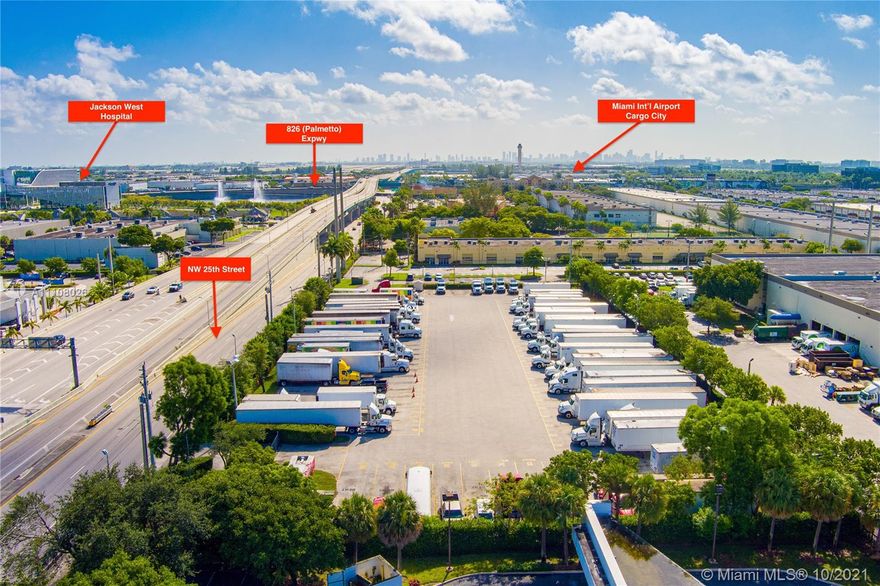 ONE OF THE LAST REMAINING VACANT LAND SITES IN THE CITY OF DORAL.
LOCATED ON A MAJOR ARTERY OF NW 25TH ST WITH APPROX 480" FRONTAGE AND AN AVERAGE OF 36,000 VEHICLES PER DAY.
ONE BLOCK AWAY FROM NEW JACKSON WEST MEDICAL CENTER. 
PERMITTED USES INCLUDE HOTEL/MOTEL, PROFESSIONAL/MEDICAL OFFICE, SELF STORAGE, BANKS, RESTAURANT, RETAIL, WAREHOUSES, AUTO/ TRUCK DEALERSHIP.