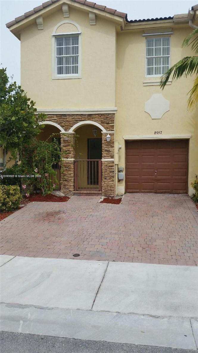 Rental Property at 8957 Sw 225th Ter 8957, Cutler Bay, Miami-Dade County, Florida - Bedrooms: 4 
Bathrooms: 3  - $3,100 MO.