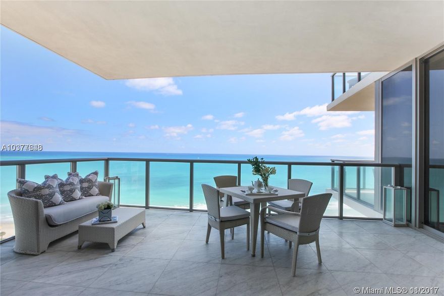 Spectacular Direct Ocean & Intracoastal Views ...Soaring Glass Walls Opens this Corner "Flow-Thru" Plan w/3 Wide, Private Terraces...Elegant Foyer Entry via your Private Elevator...(Also, a Shabbat Elevator)...Stunning Newly Designed Kitchen w/ Stainless Steel Sub-Zero Refrigerator & Wine Storage System, Wolf/Professional 36" Gas Cook-Top Range, Miele Dishwasher & Built-in Coffee System...All Baths Totally Redone with the Highest Quality Marble...St Regis Offers the Most Elegant Lifestyle w/24 Hour Concierge, Butler & Housekeeping Services, Room Service, Private Oceanfront Cabanas, 4 Private Pools for Residents, a Full Service Spa & Fitness Facility, 4 Restaurants...ANNUAL or SEASON Lease...Just Across from Bal Harbour Shoppes - ON THE OCEAN...