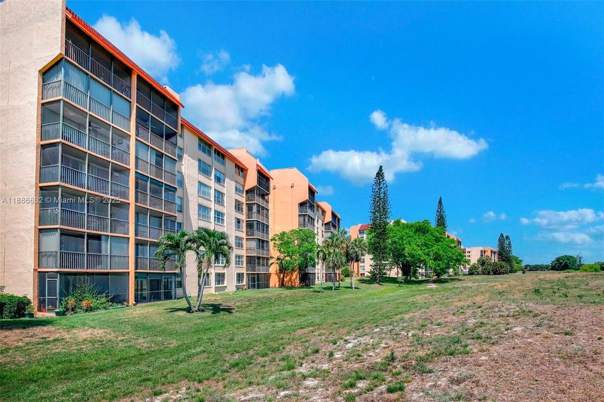 BEAUTIFUL 2/2 CONDO - ENCLOSED AND SCREENED BALCONY WITH VIEW ON GOLF COURSE - LAMINATE FLOORING - WALK-IN CLOSET IN MASTER BEDROOM - STACKED BEDROOM PLAN - GALLEY KITCHEN - LAUNDRY FACILITY ON SAME FLOOR - IN SECURED BUILDING AND GUARD GATED COMMUNITY - MAINTENANCE INCLUDES WATER, SEWER, PEST CONTROL, BASIC CABLE AND WIFI - ENJOY LOTS OF AMENITIES IN ENVIRON CULTURAL CENTER - ASSOCIATION SAYS 55+ - $48K VERIFIABLE INCOME - 700 MINIMUM CREDIT SCORE - NO PETS - NEAR SHOPPING.