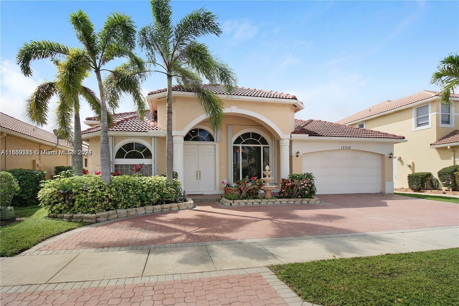 Property for Sale at 12318 Nw 25th St, Coral Springs, Broward County, Florida - Bedrooms: 4 
Bathrooms: 2  - $680,000