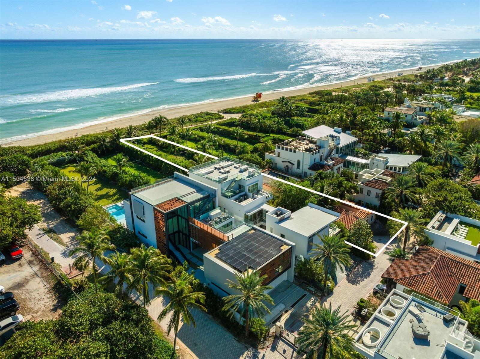 Property for Sale at 7837 Atlantic Way Way, Miami Beach, Miami-Dade County, Florida - Bedrooms: 5 
Bathrooms: 3  - $17,500,000