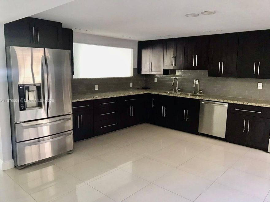 The seller is paying the full assessment at closing. The HOA fee is $1157 per month (Hopefully, it will be reduced by the insurance in March). Beautifully remodeled 3BD/2BA in the heart of Aventura! 1,380 sf, Spacious open layout with a large living room, open kitchen featuring two sinks, and a nice size balcony with glass doors overlooking the beautiful pool. Washer & dryer in unit for convenience. Bright and inviting with plenty of closet space. Perfect location close to shops, restaurants, houses of worship, and more. Comfort and convenience all in one — come and see it today!