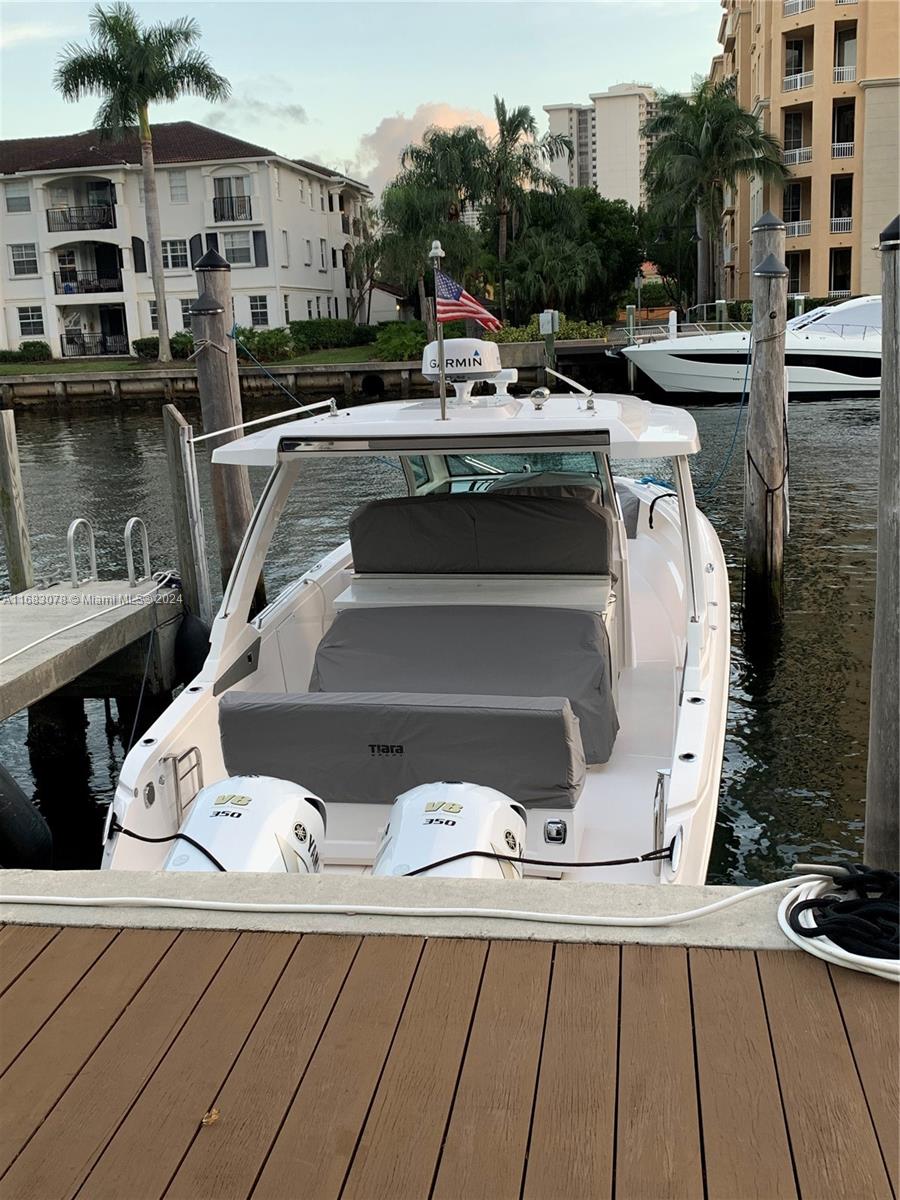 Marina dock slip #33 for sale in the Artech building. Don't miss the opportunity to own your own marina dock slip as they rarely become available for sale. Buyer must be a current owner at the Artech building.