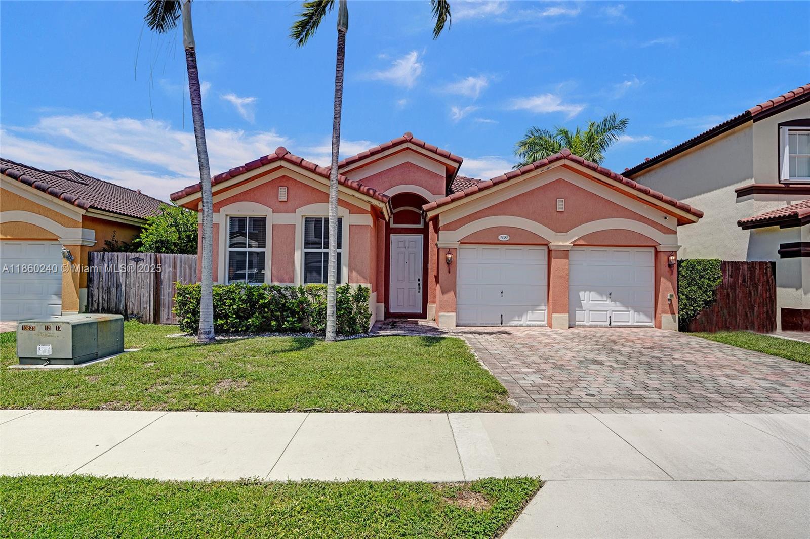 Welcome to this beautiful 4-bedroom, 3-bath single-story home with 2-car garage in Century Gardens Villas at The Hammocks. This home features a practical split-bedroom layout with open living and dining areas, a family room, and a fenced spacious backyard. The community offers 24-hour security, swimming pool, tennis and pickleball courts , and guest parking.
Conveniently located near top-rated schools, shopping, dining, and major highways. Offered furnished with WiFi, cable, and landscaping included in the rent. MUST SEE!