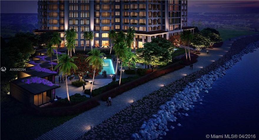 CORNER FLOOR-THROUGH UNIT W/ EXPANSIVE WRAPAROUND TERRACES & GORGEOUS WATER & CITY VIEWS. Please contact listing agent for more information.