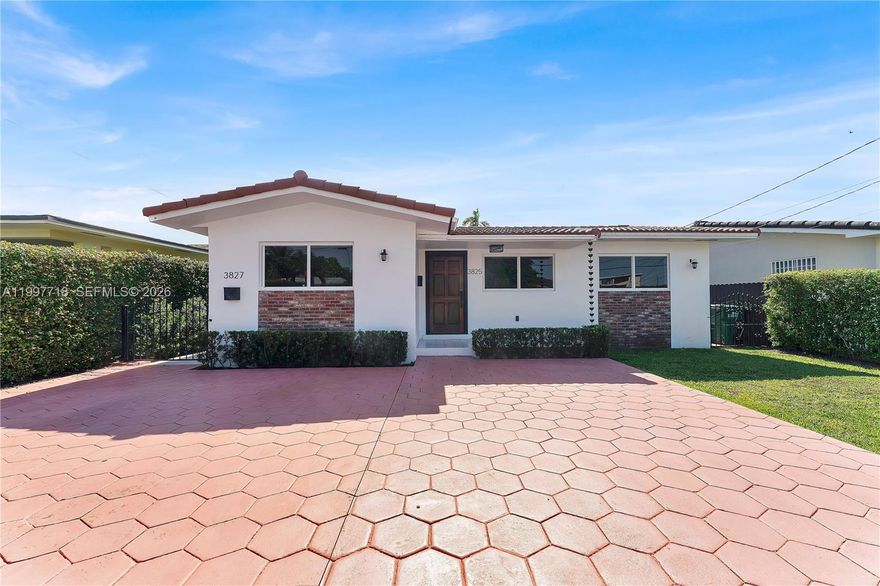Renovated duplex priced below appraised value for a smooth closing—strong entry point with immediate upside. Currently generating $4,800/month with a 3/2 at $3,200 and a 1/1 at $1,600. Market rents are higher. Both units will be delivered vacant, offering flexibility for investors or owner occupants. Potential assumable FHA loan (~$375K at 2.4%) creates a rare financing advantage and cash flow potential. The property features numerous functional and cosmetic upgrades, such as impact windows, modern bathrooms and kitchens (including appliances), trendy flooring and fixtures, mini-splits (in the 1/1), a newer electrical panel, and water heater. With a roof from ~2014, septic serviced in 2023, separate electric meters, and no lender-required flood insurance, this duplex offers peace of mind and lower carrying costs. Excellent condition and a central location in the well-established Westchester residential area—with convenient access to major roadways, shopping, dining, airport, FIU and everyday amenities—make this a high-demand rental asset and a comfortable place to call home.
The flexible layout supports multiple strategies for buyers focused on long-term wealth building, stability, and control: live in one unit while offsetting housing expenses, build equity while generating income, or transition into a fully rented investment. This property presents a compelling opportunity for value-add, rent growth, and appreciation in one of the best communities in South Florida.