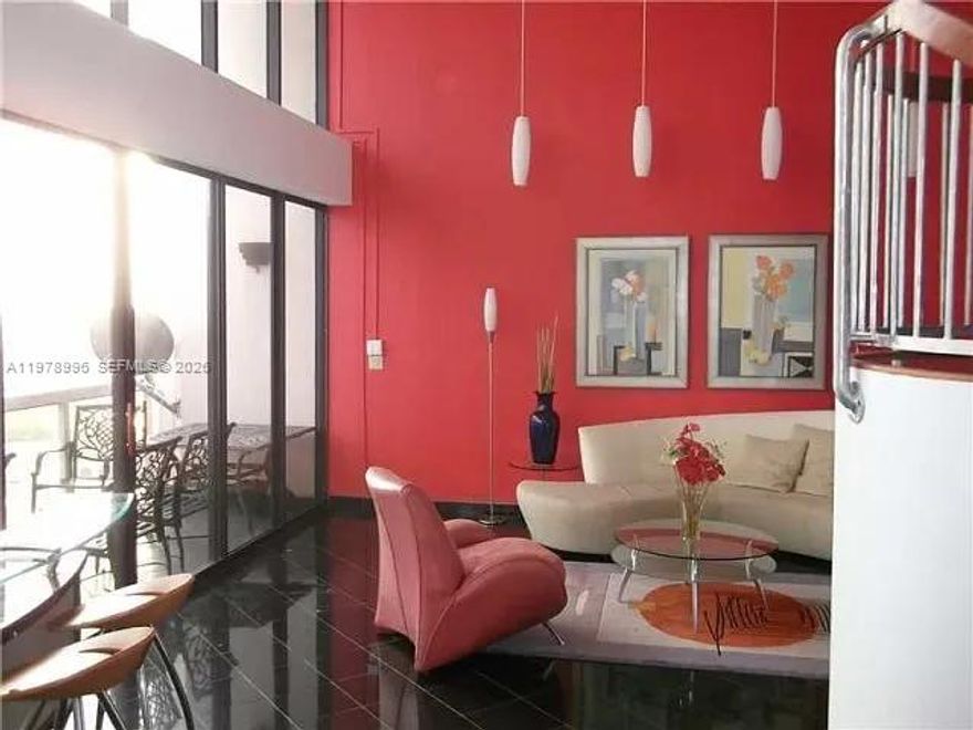 Experience luxury living in this stunning 2-bed, 2-bath tower suite with soaring 18-ft ceilings and breathtaking ocean, Intracoastal, and golf course views. - pets ok - centrally located in Aventura. 
Offers tennis courts, pool, gym, security, valet, and more! Minutes from the beach, Aventura mall, and top dining. Tenant occupied, pays $3,500 Lease ends March 30, 2027