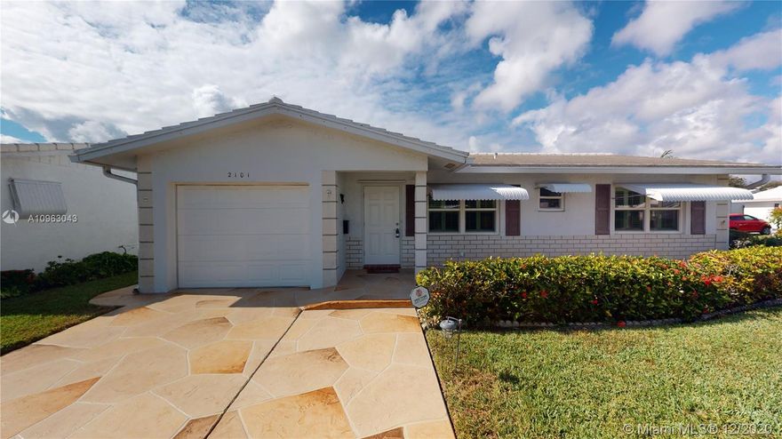 Welcome Home! Beautiful Move-in-Ready Regis Model on large corner lot awaiting the most discerning  homeowner for seasonal or year-round living. Immaculately kept;Warm and Inviting;Very Spacious;Priced to Sell! Wood Laminate flooring,Impact Windows&Doors,Plantation Shutters,Storm Awnings. Remodeled Kitchen.Lots of cabinet space;pass through to Lg Fam Rm. Remodeled Bathrooms, New AC/2019, Attic Restored 2017;New Roof;2008, Flat Re-Roofed 2018. RainGutter Drain System.Decorative Driveway 2019. Wired security system. Enjoy morning coffee or afternoon tea in patio. Relish in the community’s active Club Hse where you can revel in the Pools;Jacuzzi;FitnessCenter;GameRoom, or any of the activities they host. Ideally located near Shopping;Dining;Entertainment;I95;Beaches. Seller says Bring offers!