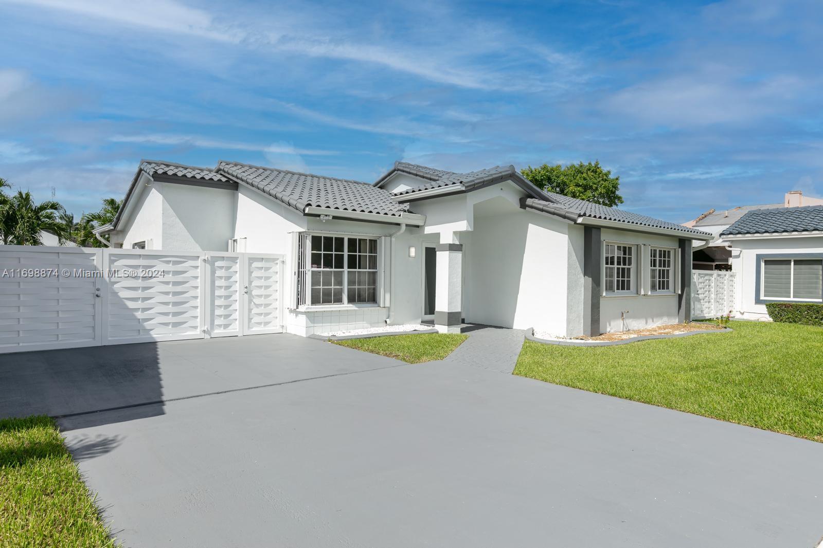 This beautifully remodeled 3-bedroom, 2-bathroom home offers 1,704 total sq. ft. with a bright and modern design. Spacious property perfect for comfortable living and new kitchen and appliances perfect for entertaining. The large gate lot provides ample space to park a boat or RV, making it ideal for outdoor enthusiasts. Enjoy a private backyard for relaxation or gatherings in a serene setting. Conveniently located near top schools, shopping, dining, and major highways, this home blends comfort and elegance in a highly desirable Miami area. Don’t miss the chance to own this exceptional property!