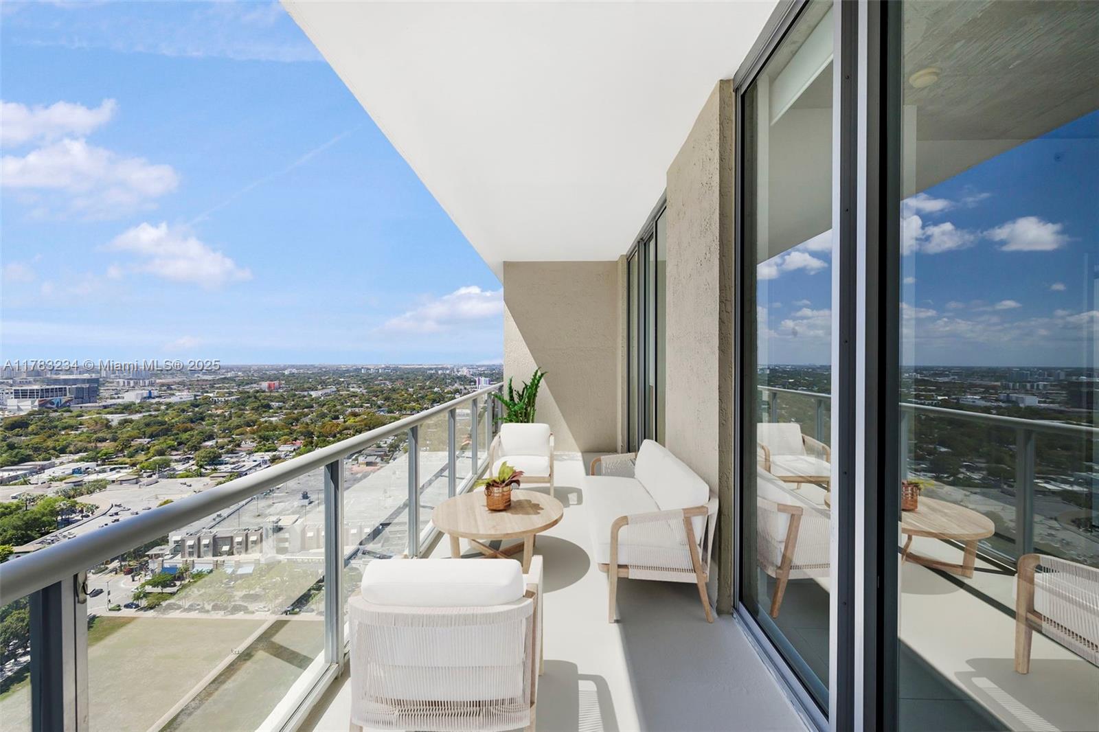Perched high on the 27th floor, Residence H2706 at 2Midtown is a modern 1-bed, 1-bath condo offering soaring 10’ ceilings, floor-to-ceiling windows, and a spacious terrace with stunning sunset views.
Enjoy a thoughtfully designed layout featuring a walk-in closet, in-unit washer/dryer, and assigned garage parking. Residents have access to premium amenities including a heated pool, hot tub, spa, steam room, sauna, fitness center, 24/7 concierge, security, bike storage, and EV charging stations.
Located in the heart of Midtown, just steps from the Design District’s top dining, shopping, and nightlife—this is urban Miami living at its best.