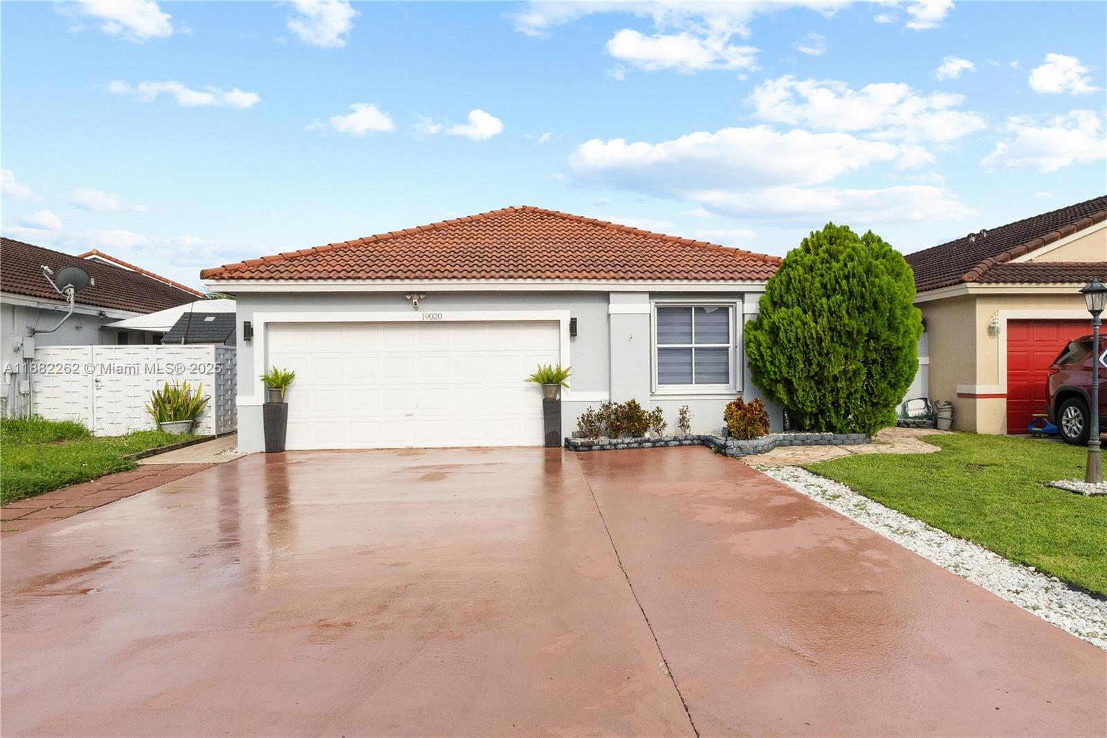 Move-in ready gem with income potential! This updated 4-bed, 2-bath single-story home includes an efficiency unit, perfect for rental income or an in-law suite. Featuring 1,617 sq ft of living space, it offers a split floor plan, modern kitchen with stainless steel appliances, stylish bathrooms, and tile/wood flooring throughout. Enjoy a 2-car garage, driveway parking, and a paved patio ideal for entertaining. Located in Monterrey, a gated community with 24/7 security, pool, playground, and basketball courts. HOA approx. $110/month. Conveniently close to highways, shopping, dining, and schools.