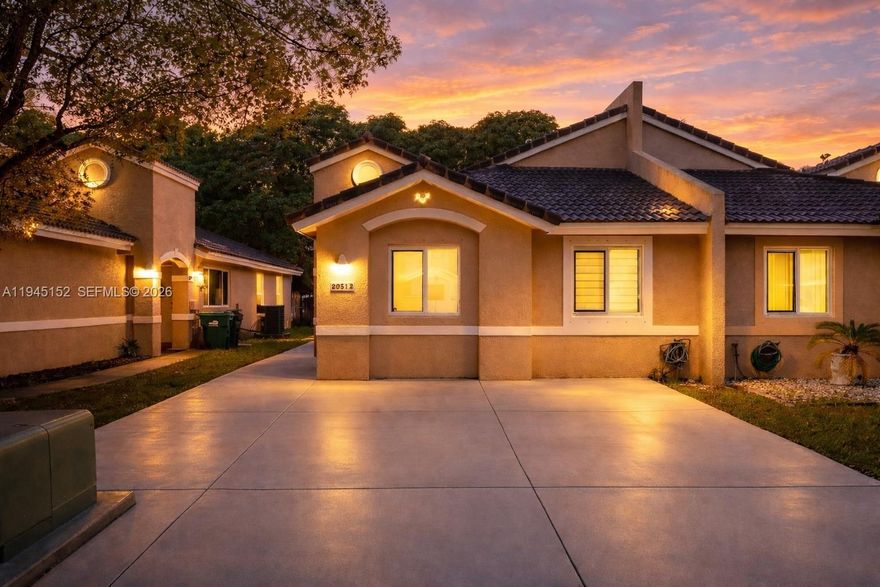 Turn-key, fully renovated residence in the heart of Cutler Bay! This beautifully updated home at 20512 SW 93rd Ave offers modern living with a seamless indoor-outdoor lifestyle. Featuring a brand-new designer kitchen, updated bathrooms, new flooring, fresh paint, and upgraded systems throughout, this property is truly move-in ready. Step outside to your stylish modern pergola, perfect for entertaining, outdoor dining, or relaxing in your private backyard retreat. Located on a quiet street with easy access to parks, schools, shopping, and major highways. Ideal for buyers seeking a turnkey home with contemporary upgrades and curb appeal. Easy to show — bring your most discerning buyers.