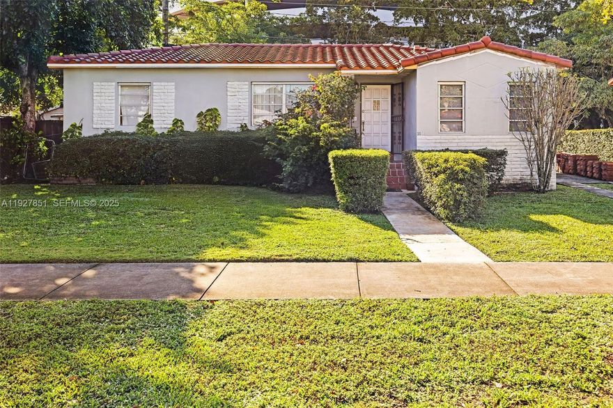 Coral Gate has long been one of Miami’s most sought-after neighborhoods thanks to its unbeatable central location. From here, you can zip over to Coral Gables, Coconut Grove, Shenandoah, Silver Bluff, Key Biscayne, Brickell, Miami Beach, and Miami International Airport in minutes. This charming 3-bedroom, 2-bath residence sits in a truly family-friendly community. Featuring a brand-new roof, an inviting eat-in kitchen, a separate laundry room, pantry, and a spacious backyard along tree-lined streets, this home feels welcoming the moment you pull into the driveway. A Very Special Home