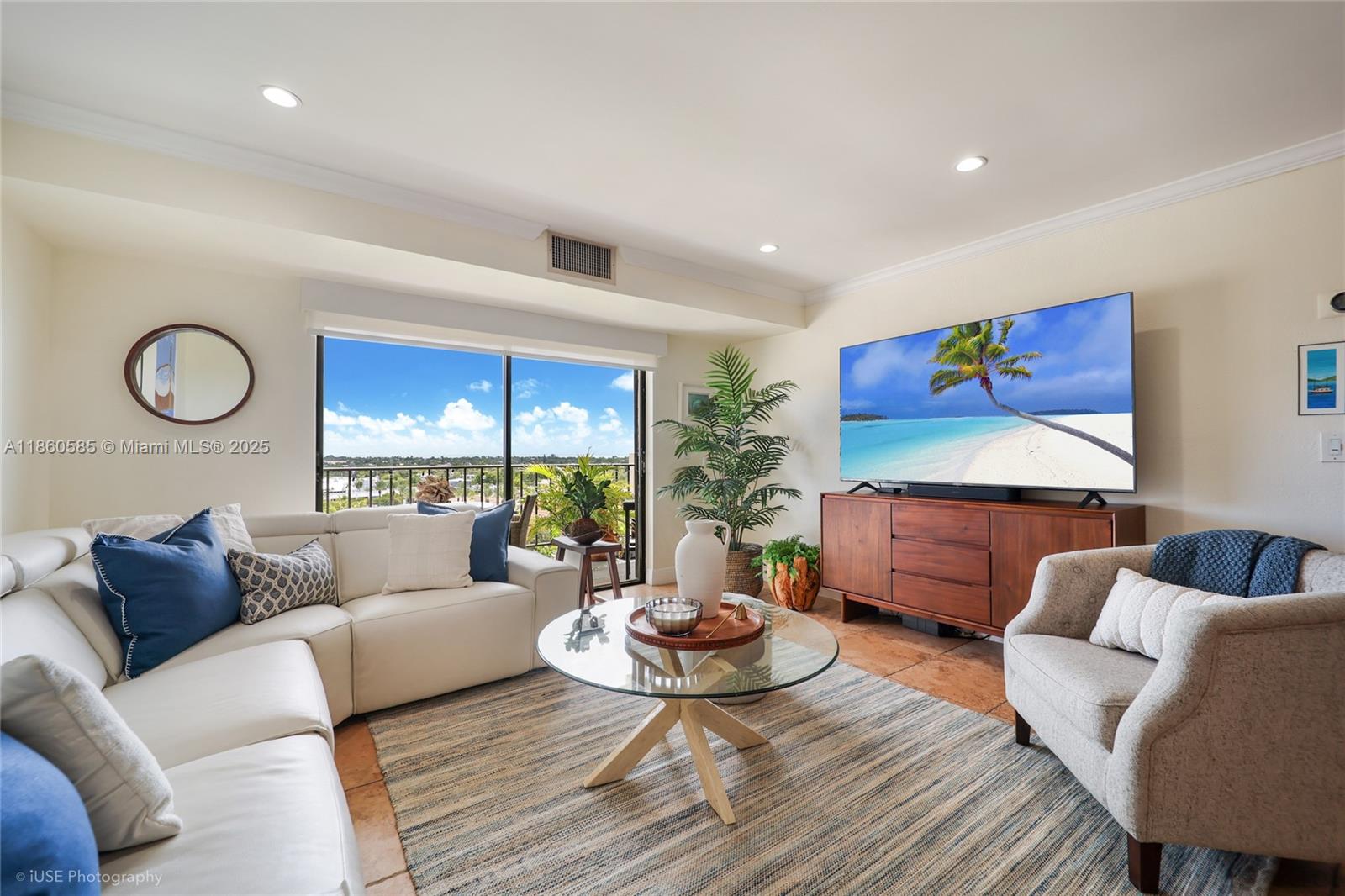 Beautifully maintained and spacious 2-bedroom, 2-bathroom with a OFFICE and a large balcony. The unit is filled with natural light and offers stunning water views from every window. Plenty of storage, including two walk-in-closets, a pantry, linen storage in each bathroom, a laundry room, and a second, large closet in the primary bedroom. This unit also comes with a separate storage closet conveniently located across the hall. One assigned parking space, with plenty of guest parking available for a second car.