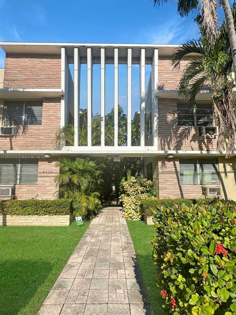 A home in Miami Beach