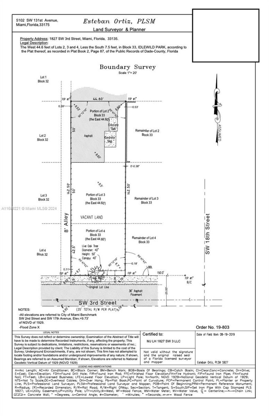 Great development opportunity in Little Havana. This lot has an area of 6,356 SF and is zoned T-5-R. Developer can build up to 9 open market units or 18 workforce housing units. Lot is flat and clear and future development does not require water main extension as per WASA agreement, even if new buyer chose to build 18 units. Contact listing agent if you should have any questions.