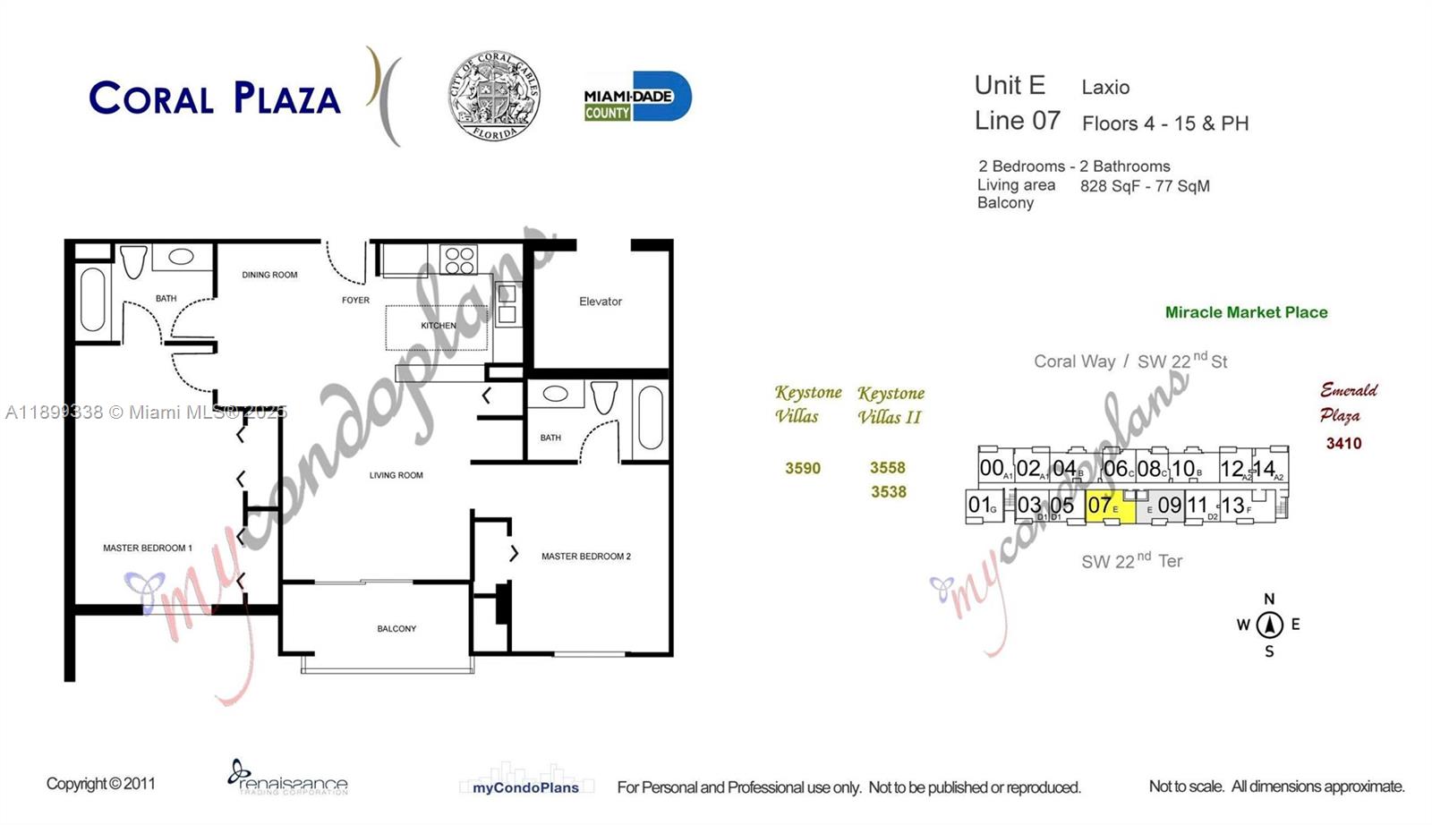 CORAL PLAZA OF MIAMI COND - Residential Lease