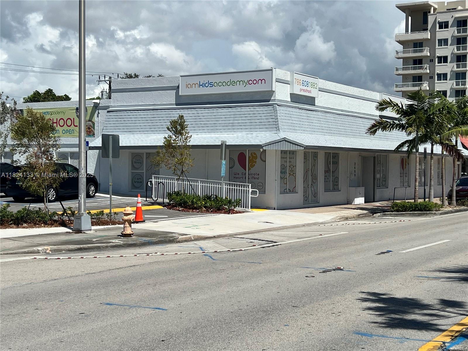 Turnkey 7,500 SF Licensed Preschool Space – Prime Miami Location -
Fully built-out and city-approved preschool space available for lease. This freestanding 7,500 SF building is ideally located on SW 27th Ave with excellent exposure and accessibility. Previously operated as a licensed preschool for over 3 years.
Interior features multiple classrooms, private offices, child-friendly restrooms, employee break rooms, open activity areas, and outdoor playground. Ample on-site parking and prominent signage opportunity. Perfect for early childhood education providers ready to move into a functional, ready-to-use facility.