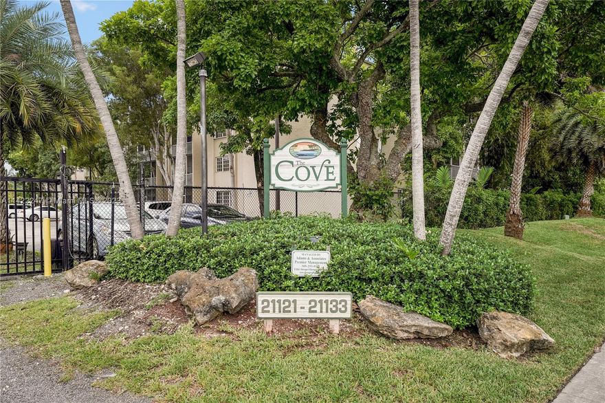 Calling all investors!! Welcome to this gated lakefront community condo nestled in Cutler Bay. Within minutes of Black Point Marina, Southland Mall, Publix Center, and schools. Take a short walk to the pool with a lakefront view. The interior of this condo is suffused with natural light, creating a bright and airy ambiance. The living/dining area and the master bedroom extend gracefully to a screened patio, where you revel in the lake views—tastefully updated on the 3rd floor. The master has a walk-in closet, bathrooms, & kitchen with SS app—an assigned parking spot with ample guest parking. Experience the blissful ambiance of this lakefront gem in The Cove your gateway to a harmonious and convenient living experience. Washer/Dryer not inside unit; however it is right out the front door.