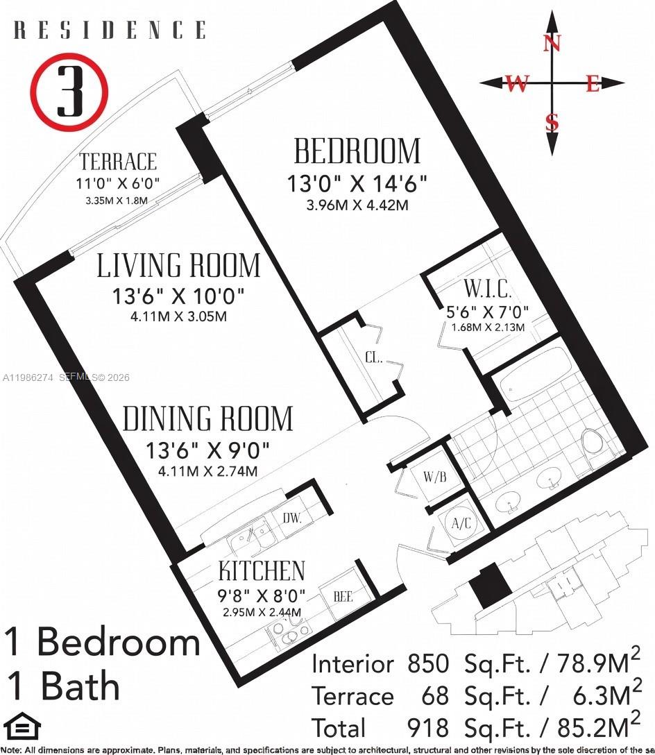 THE METROPOLITAN CONDO - Residential Lease