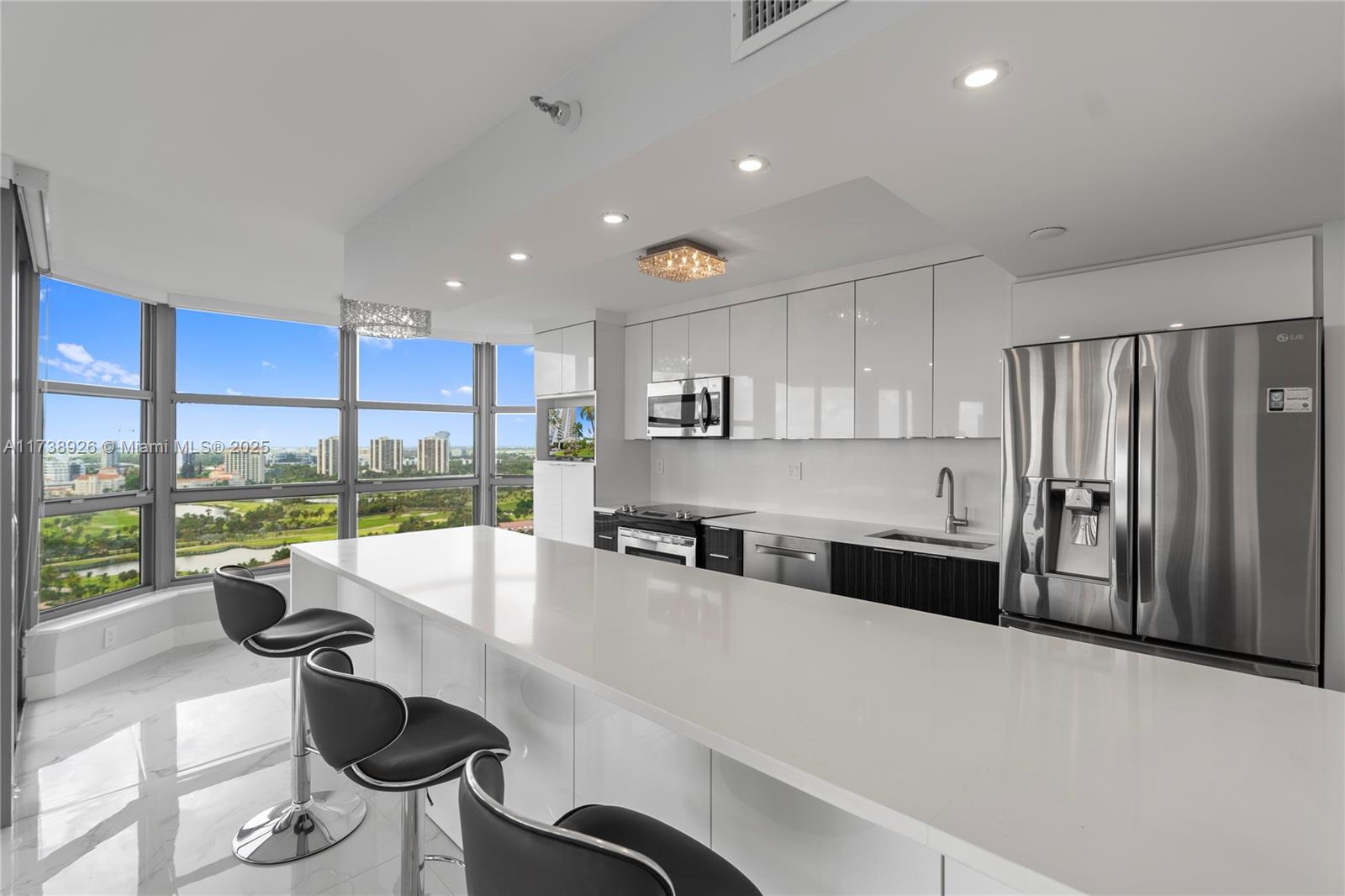 Rental Property at 3500 Mystic Pointe Dr 2503, Aventura, Miami-Dade County, Florida - Bedrooms: 2 
Bathrooms: 2  - $5,100 MO.