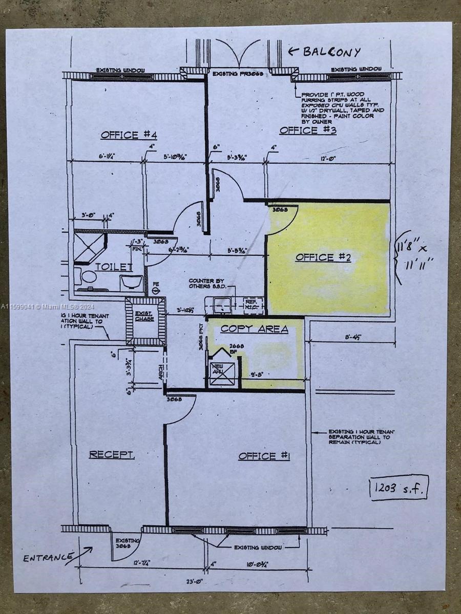 Executive office 5
Space for an office in the heart of Delray beach. One short block west of international tennis center on Atlantic Avenue. Abundant free parking. Interior Bathroom in 4 office suite.