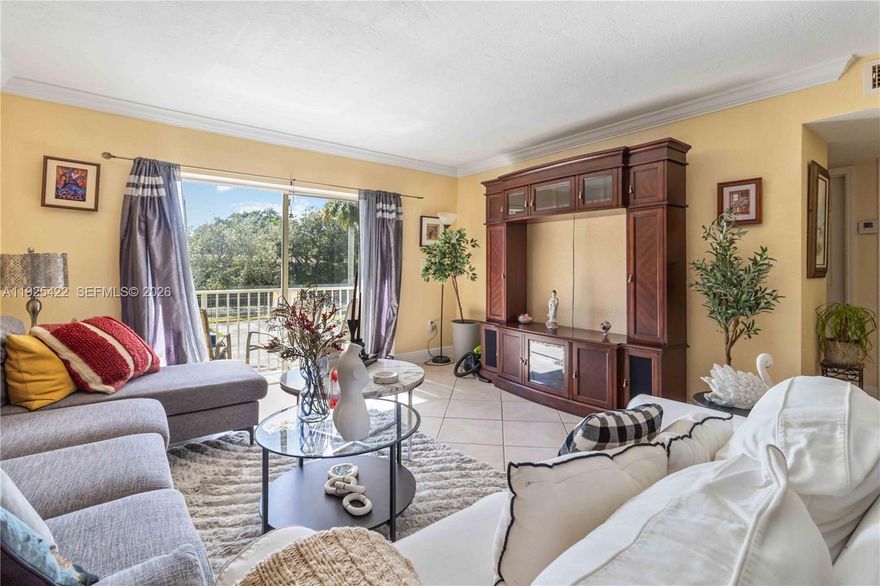 Great for owner-occupant or Investor! 
Don’t miss this opportunity in a PRIME location—just blocks from Kendall Drive and Baptist Hospital, minutes to Dadeland Mall, and quick access to major expressways.

This is a spacious 2-bedroom unit with a dedicated dining and living area featuring crown molding. Enjoy a balcony, large closets, and two separate entrances, offering flexibility for living or rental use. 

The community is fully financeable and recently completed its 40-Year Certification. Enjoy peace of mind with a new roof, new front doors, and numerous property updates. The gated community offers multiple pools, lush green spaces, laundry facilities, and elevators for added convenience. 
Move-in ready with great long-term value—don't miss this opportunity!